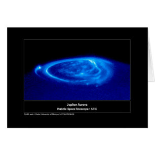 Aurora en el telescopio de Júpiter Hubble