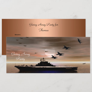 Ausente invitación de fiesta