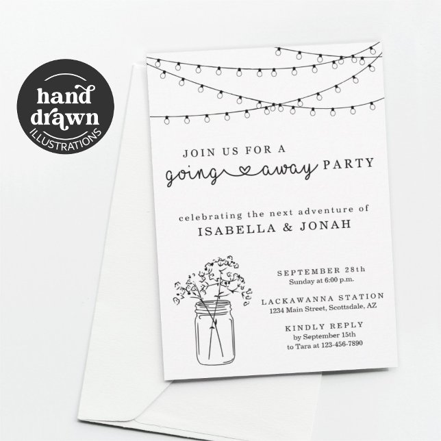 Ausente invitación de fiesta (Subido por el creador)