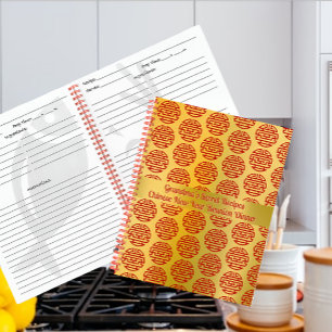 Auspiciosos acentos libro de recetas chino de Año 