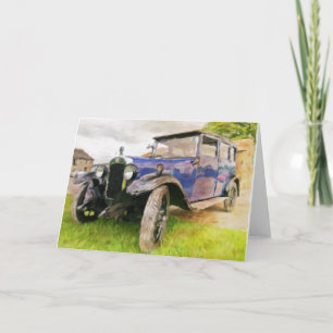 Austin 12/4 tarjeta de felicitaciones en blanco