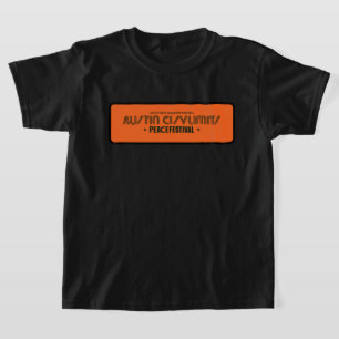Austin CISV limita la camiseta de un niño