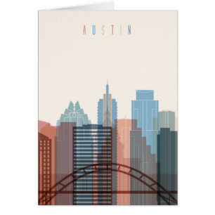 Austin, horizonte de la ciudad de Tejas el