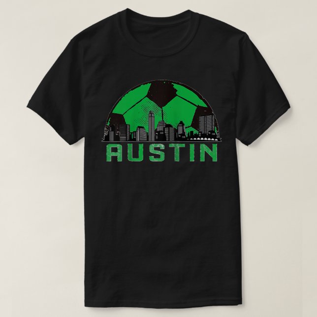 Austin Soccer Jersey Style Team Fan FC Texas Sport (Diseño del anverso)
