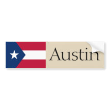 Austin, Tejas propuso a la pegatina para el