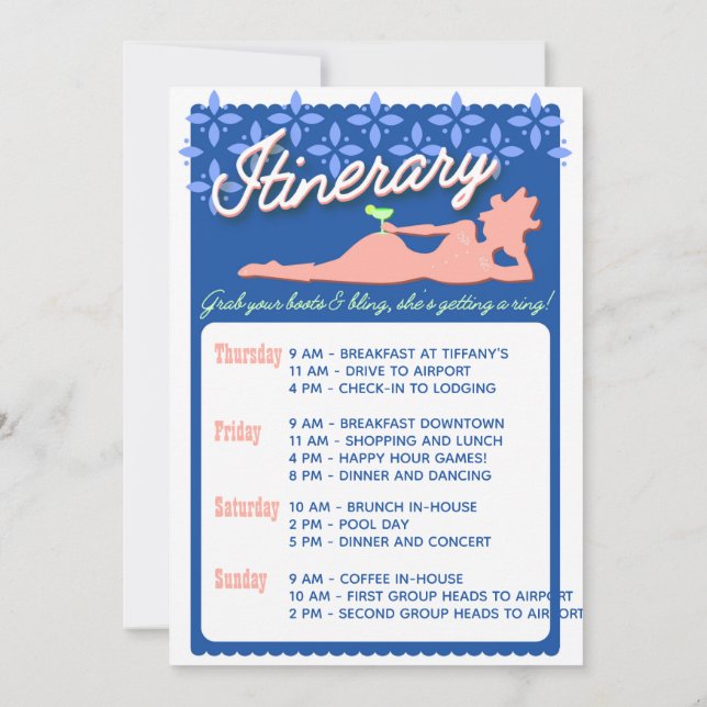 Austin Texas Bachelorette Weekend Itinerary (Reverso)