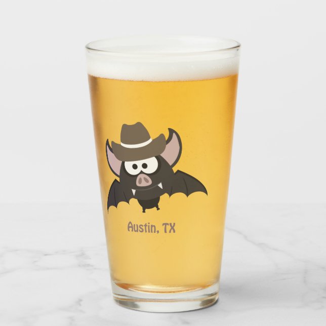 Austin Texas Cute Personalizado Cowboy Bat (Anverso (lleno))