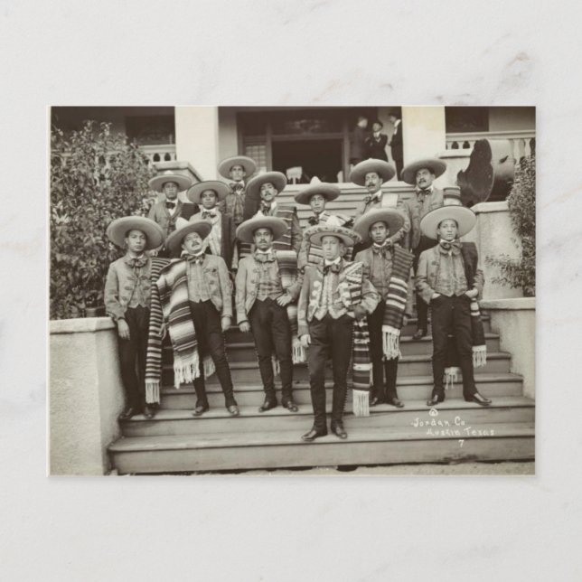 Austin, Texas, postal antigua (Anverso)