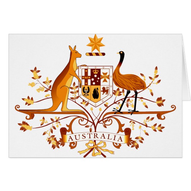 Australia COA Brown (Anverso (Horizontal))