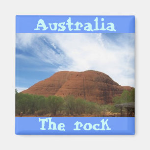 Australia: diseño de imán fresco rock