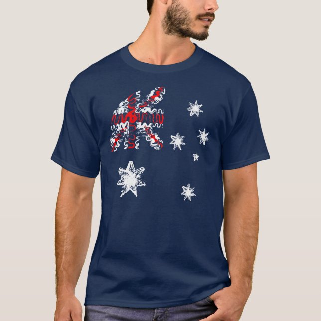 Australia en la camiseta azul (Anverso)