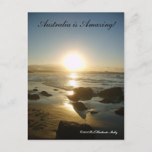 ¡Australia es asombrosa! postal