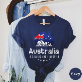 Australia Está Llamando Y Debo Ir De Camiseta