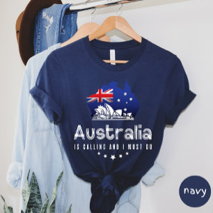 Australia Está Llamando Y Debo Ir De Camiseta