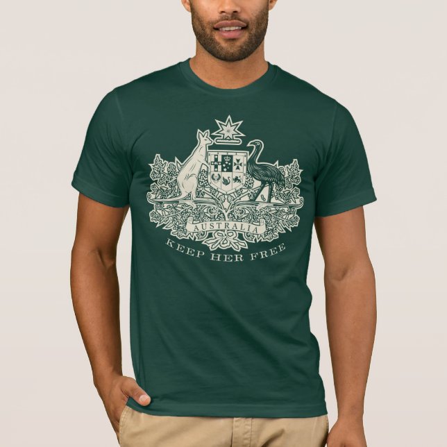 Australia guarda su camisa libre (Anverso)
