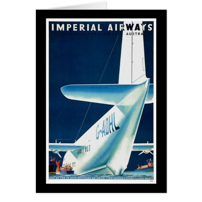 Australia Imperial Airways (Frente)