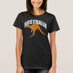 Australia Kangaroo Camiseta australiana de recue