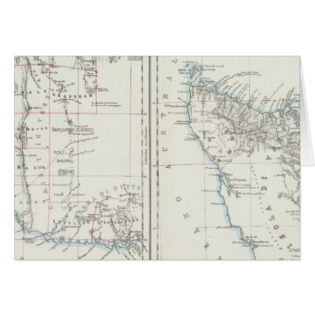 Australia occidental y Tasmania (Anverso (Horizontal))