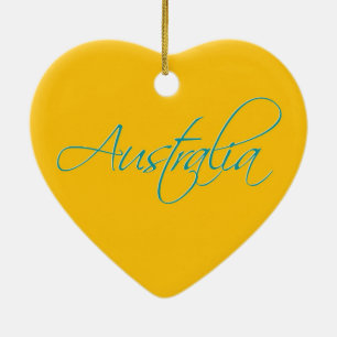 Australia: Ornamento cerámico de viajes
