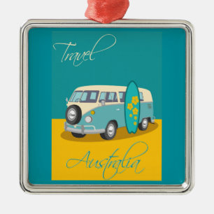 Australia: Ornamento Metalizado de viajes