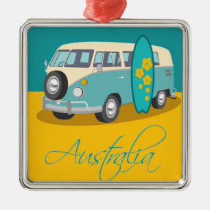 Australia: Ornamento Metalizado de viajes