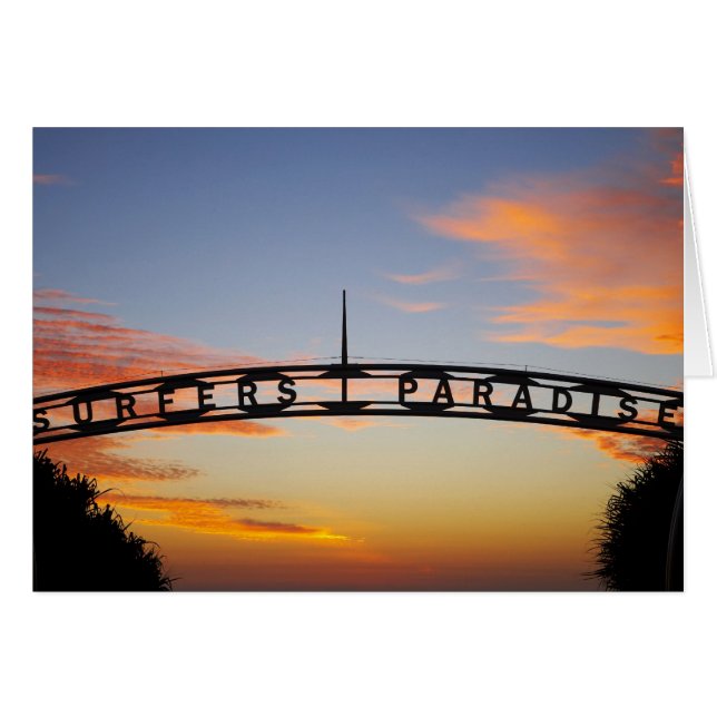 Australia, Queensland, Costa de Oro, Amanecer, (Anverso (Horizontal))