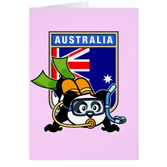 Australia Scuba Diving Panda (Frente)