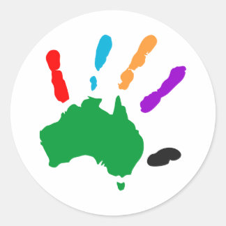 Australia unificada....wow! Pegatinas