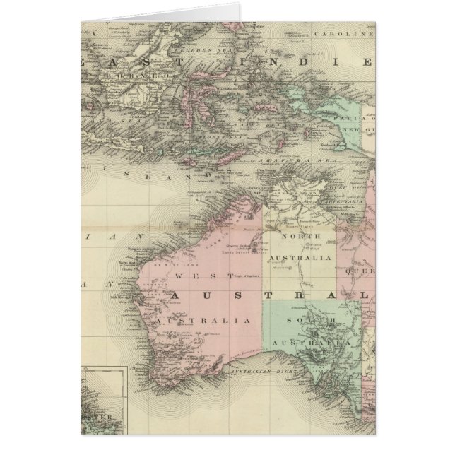 Australia y las Indias Orientales (Frente)