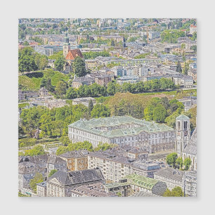 Austria - dibujo de Salzburgo 1