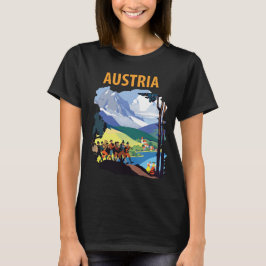 Austria Music Orchestra Camiseta de viaje alpino