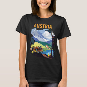 Austria Music Orchestra Camiseta de viaje alpino