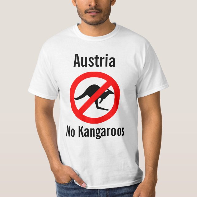 Austria ninguna camisa de los canguros (Anverso)