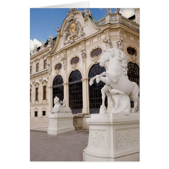 Austria, Viena, Palacios Belvedere, Superior (Frente)