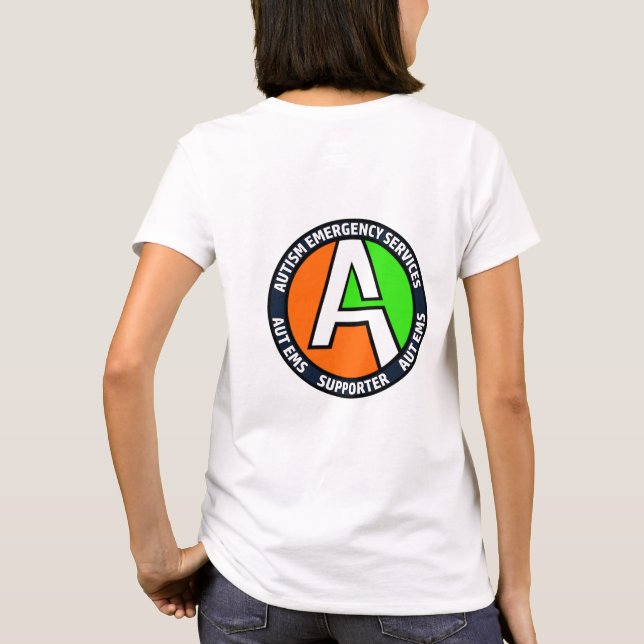 AUTEMS - Camiseta de mujer (Partidaria) (Reverso)