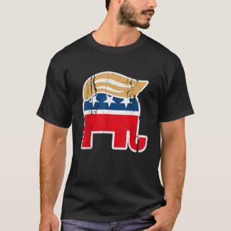 AUTÉNTICA ORIGINAL camiseta de Donald Trump Elepha