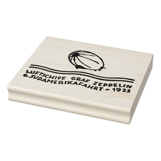 Auténtico sello de arte Zeppelin Airmail alemán de (Sello)