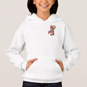 Autism Awareness Fleece #2 Zip Hoodie