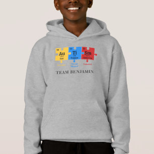 Autism Awareness Science Geek personaliza la corre