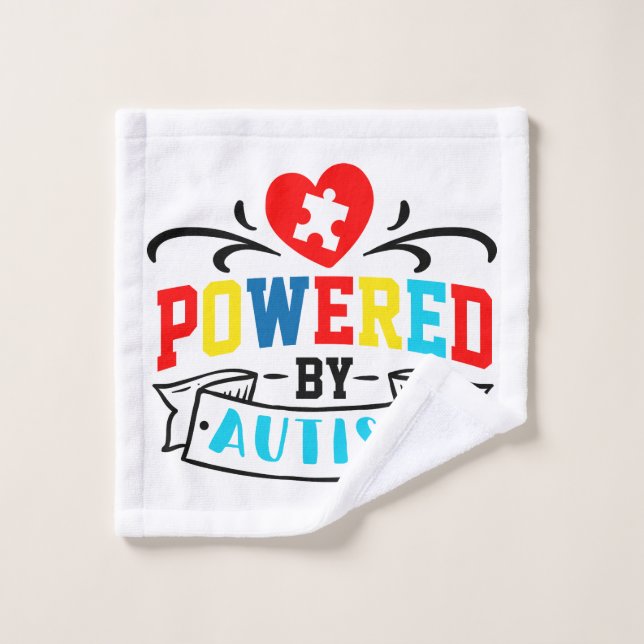 Autism Awareness Wash Cloe (Toallita)