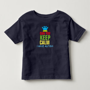 Autismo Calm@ _ Pequeño Camiseta De Bellas Jersey