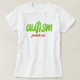 Autismo - Camiseta de cuello-V de Hanes Nano para 