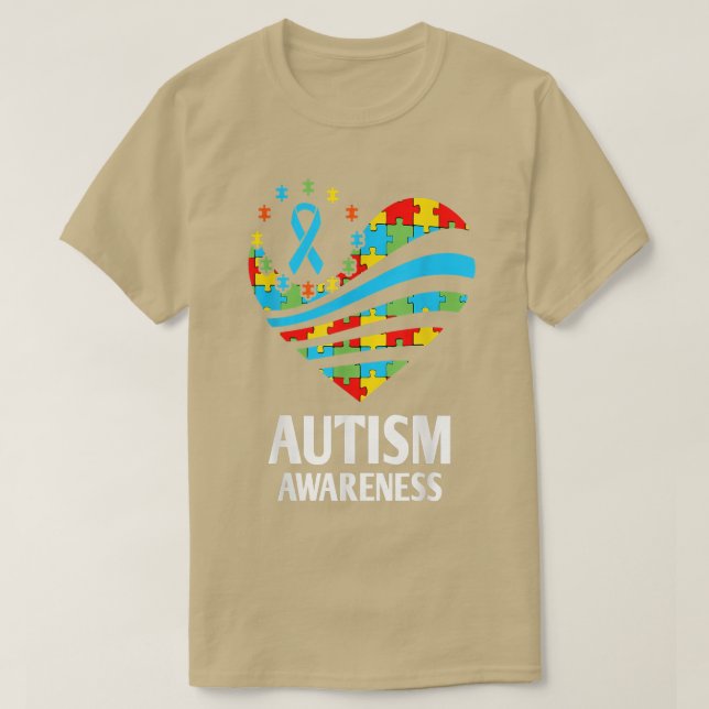 Autismo Concienciación Camisetas Mujeres apoyo a a (Diseño del anverso)