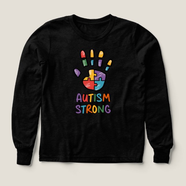 Autismo Fuerte (Diseño frontal)