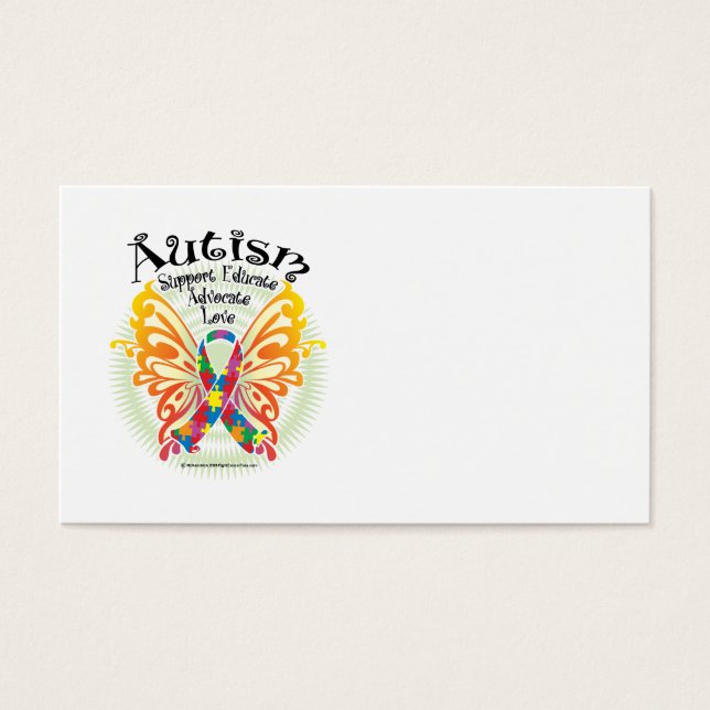 Autismo Mariposa 3 (Frente)