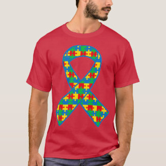 Autismo Rompe Camisa de Autismo de Cinta