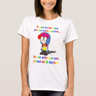 Autismo: Una talla no es para todos camiseta