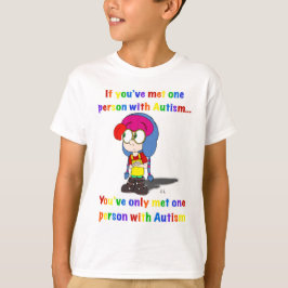 Autismo: una talla no sirve para todos la camiseta