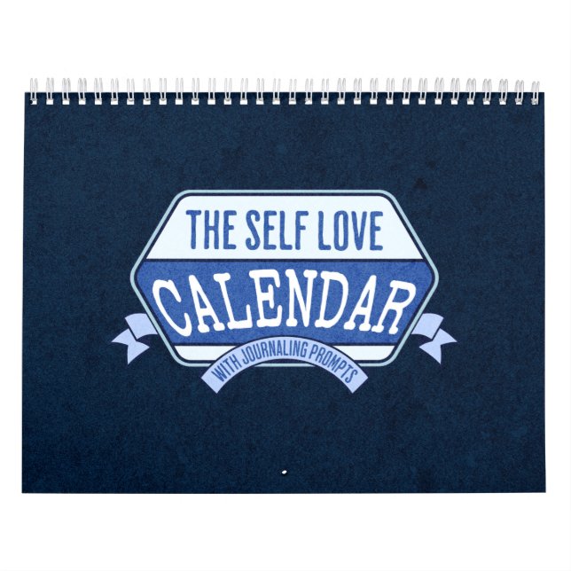Auto Amor Asiento pregunta dos páginas Calendario (Tapa)