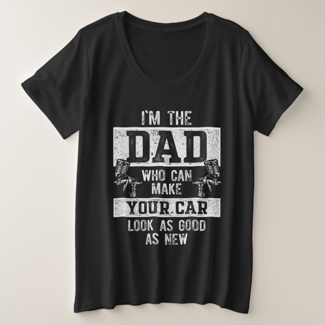 Auto Body Dad Car Painter Good as New (Anverso del diseño)